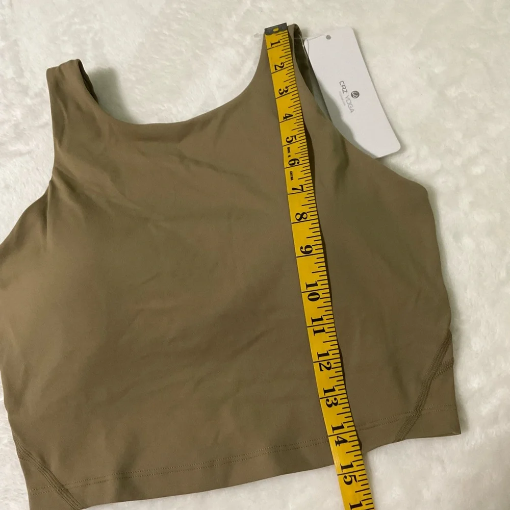 CRZ YOGA High Neck Tank Top Cropped Size S (4/6) - Picture 4 of 7